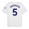 Manchester City Elliot Anderson #5 Tredjedrakt 2026-27 Kortermet